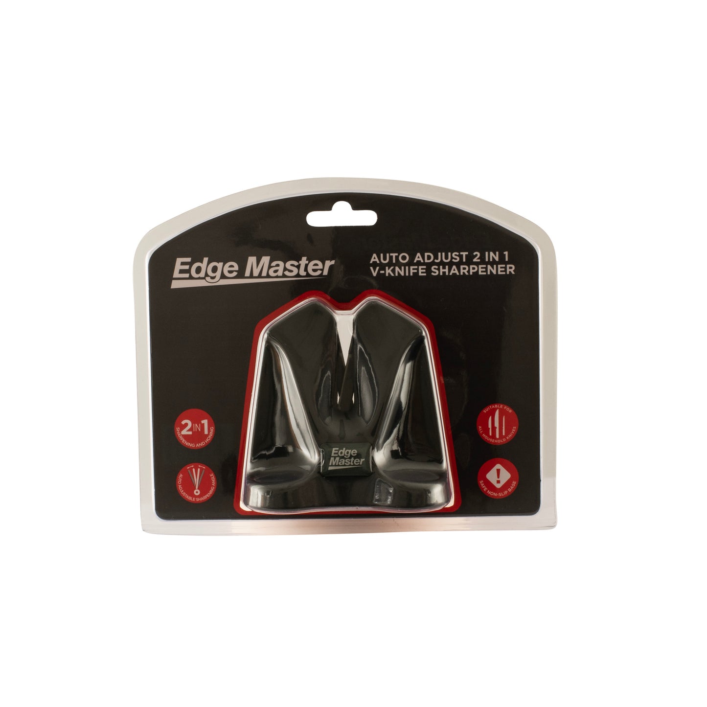 Boxed Edge Master Auto Adjust 2-in-1 V-knife sharpener