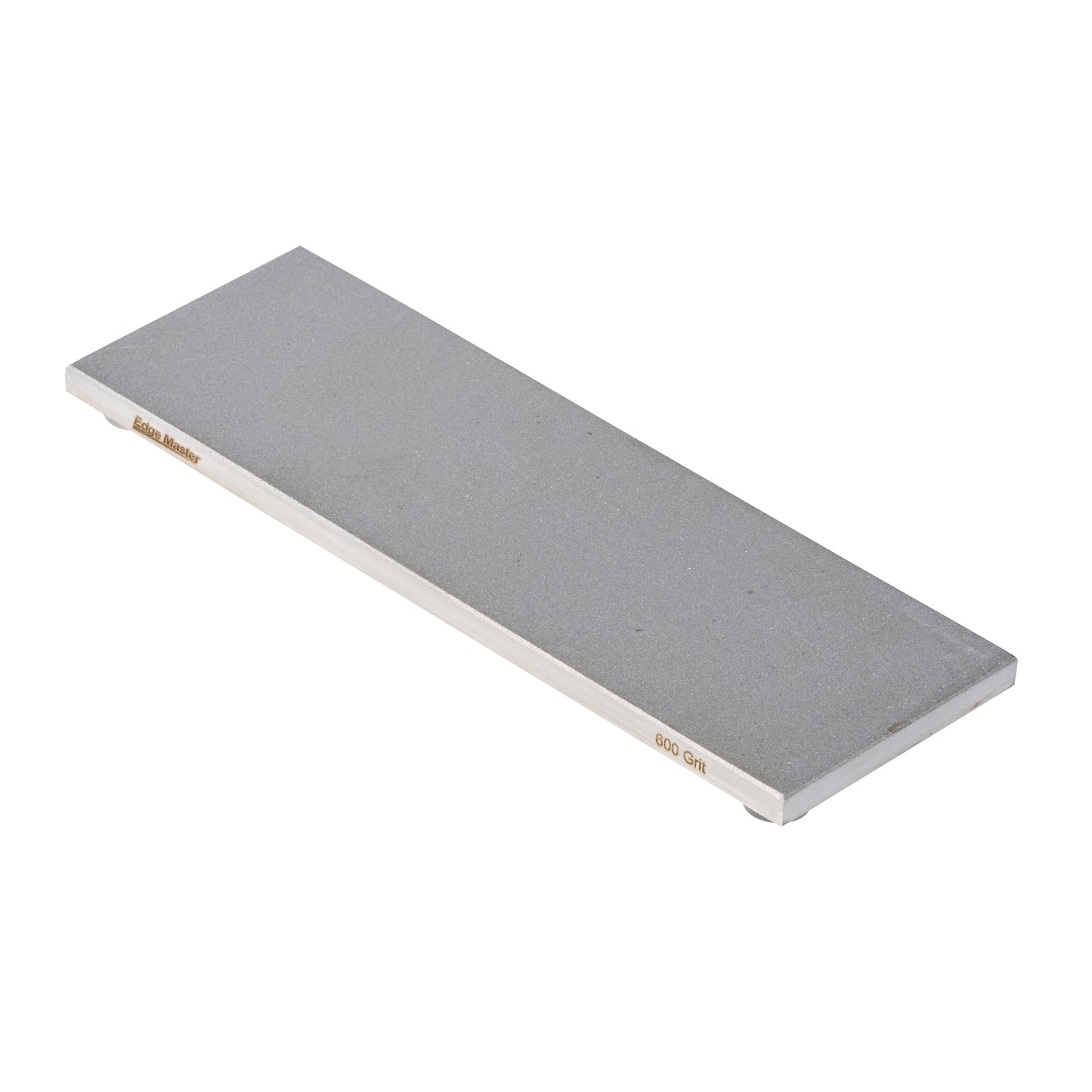 Gray rectangular diamond-plate metal sheet with beveled edges