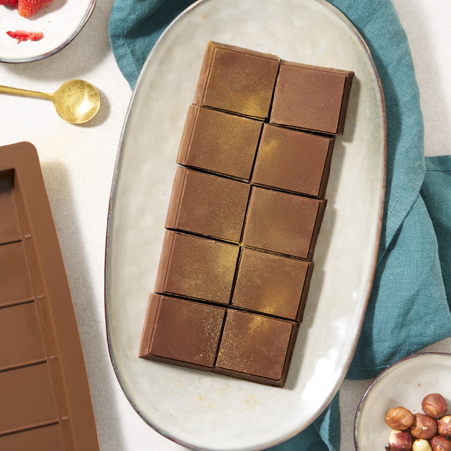 Deep Chocolate Mould, Set of 2