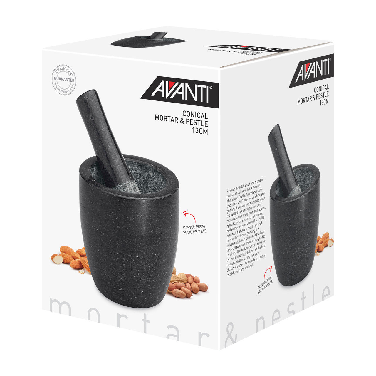 Conical Mortar And Pestle