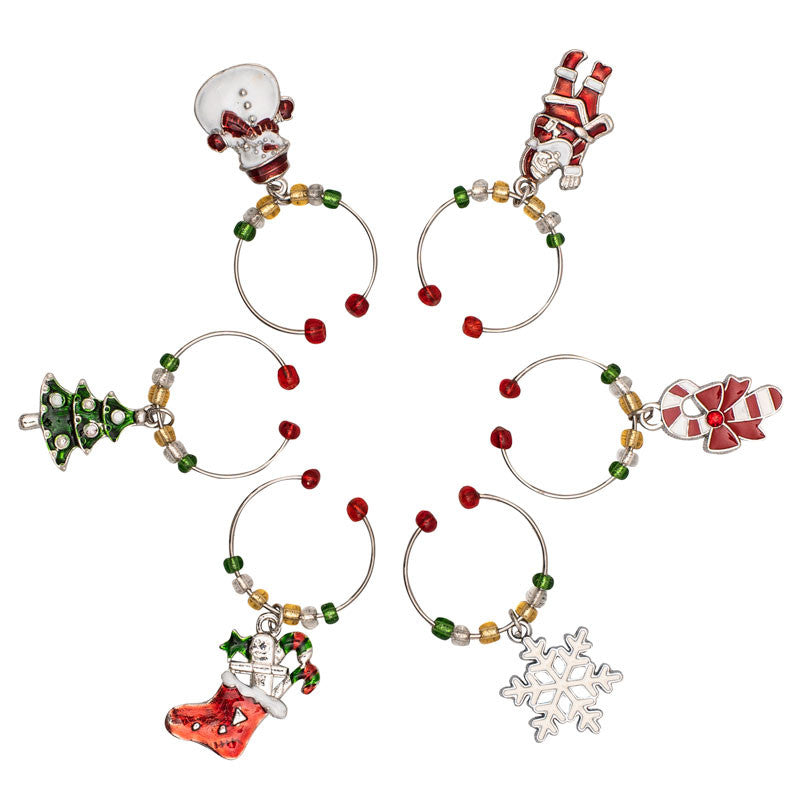 Wine Charms - Christmas