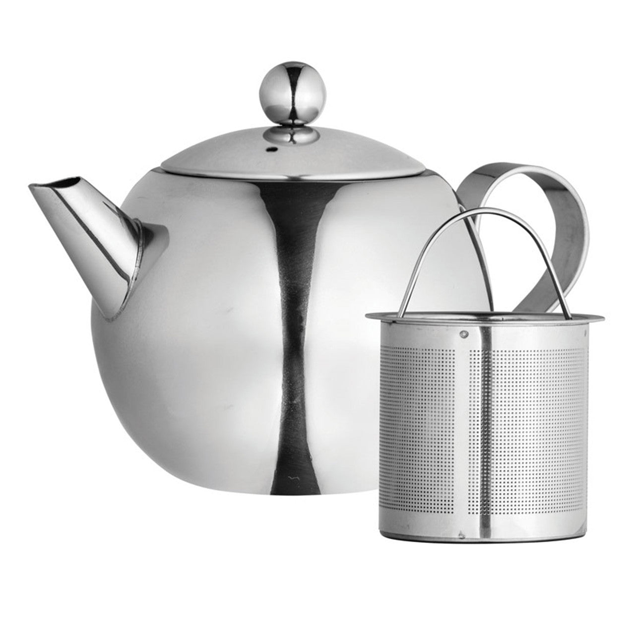 Nouveau Teapot, with Laser Etched Infuser