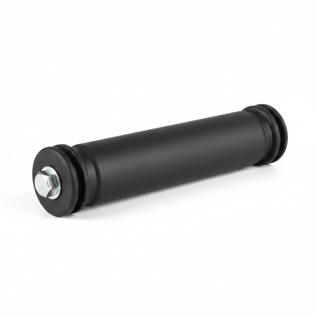 Avanti knock box replacement bar, black cylindrical bar with metal screw end
