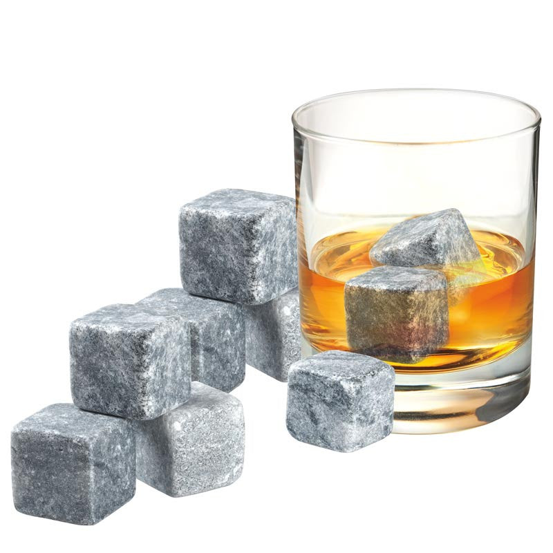 Whisky Rock Set With Velvet Pouch and Box