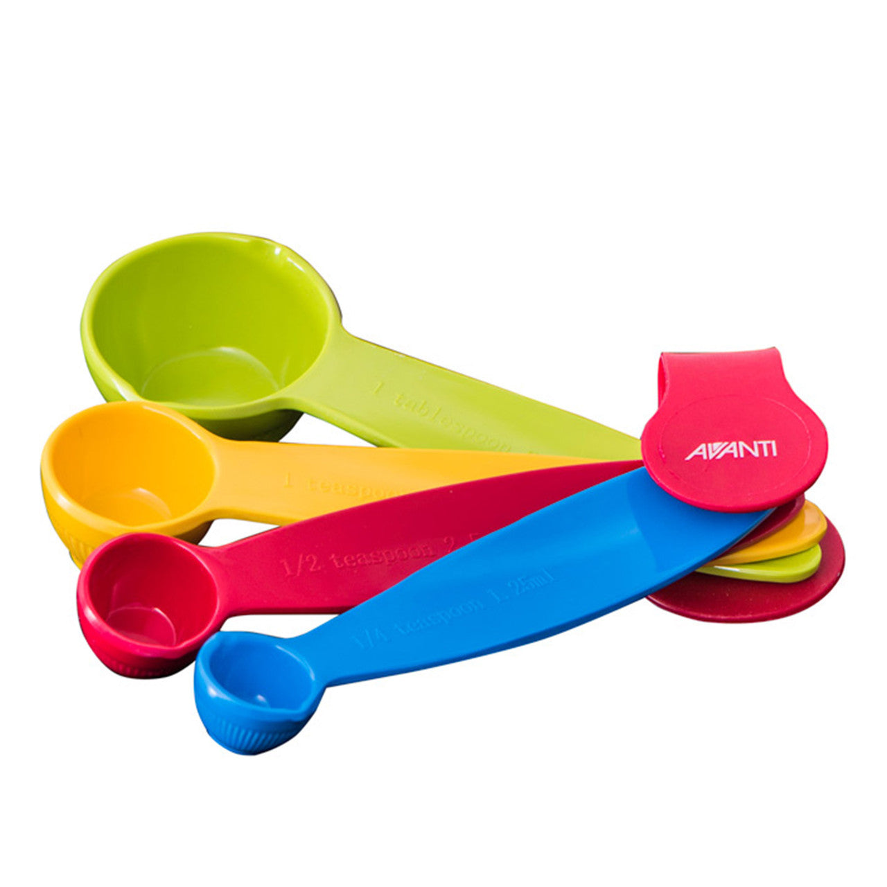 Melamine Ribbed Measuing Spoon