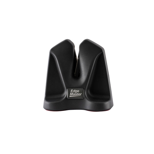 Black Edge Master V-knife sharpener with two sharpening slots