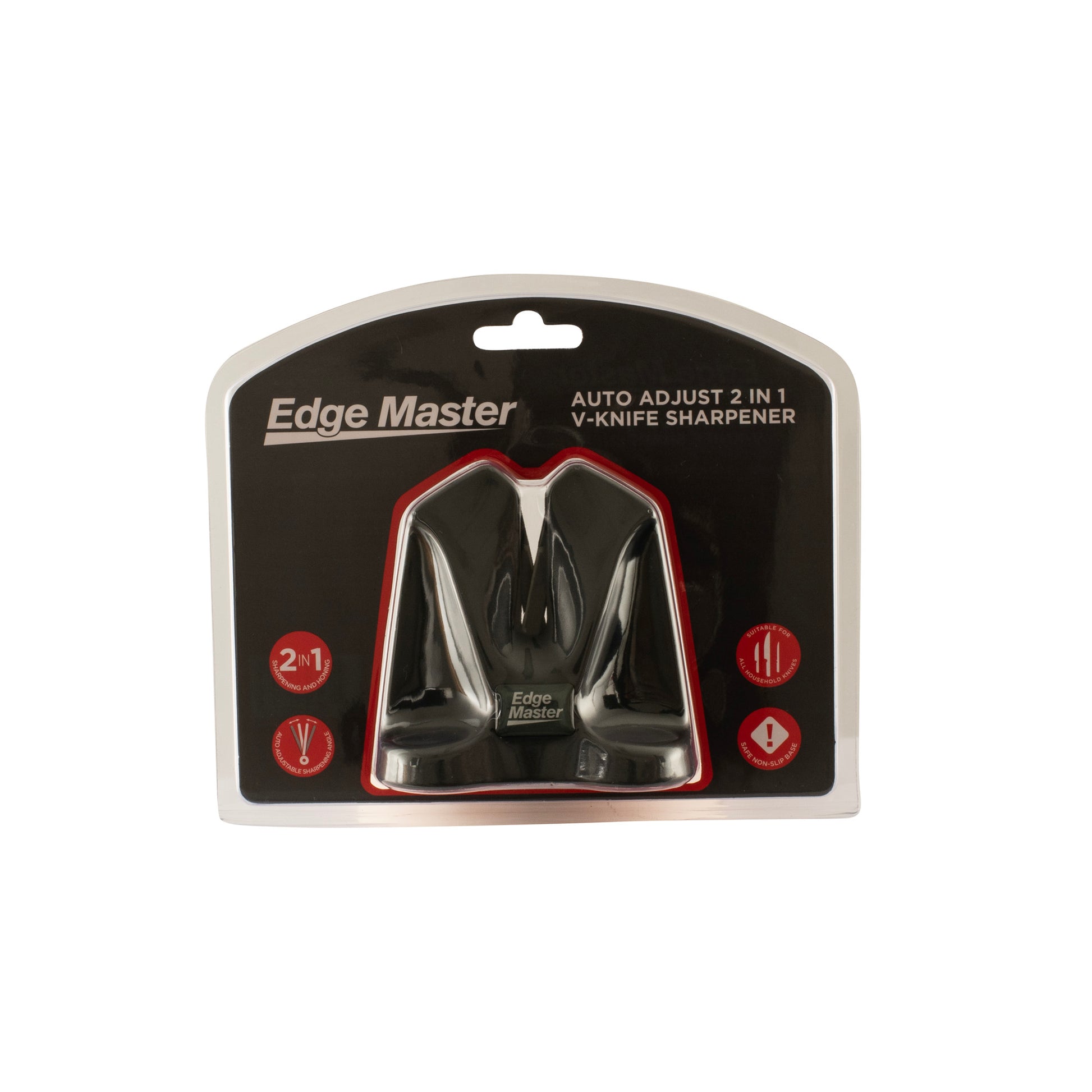 Boxed Edge Master Auto Adjust 2-in-1 V-knife sharpener