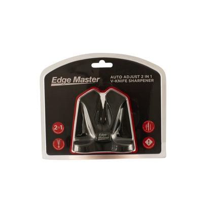 Boxed Edge Master Auto Adjust 2-in-1 V-knife sharpener