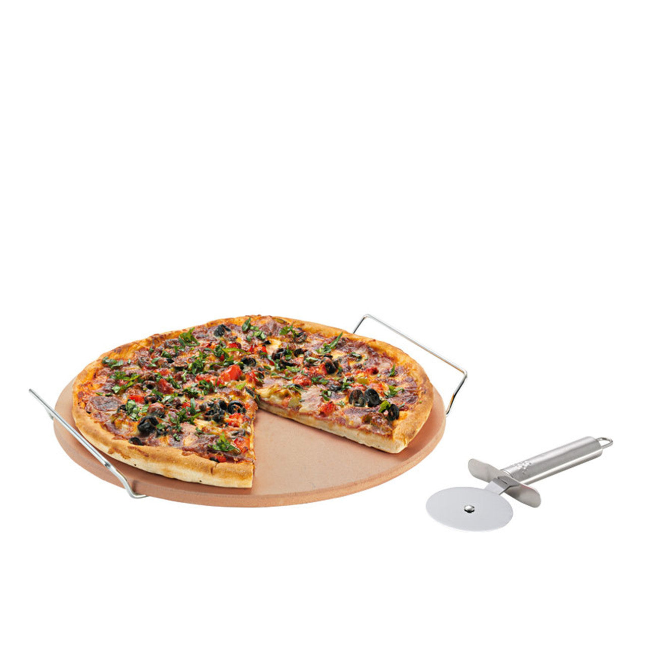 Pizza Stone With Rack