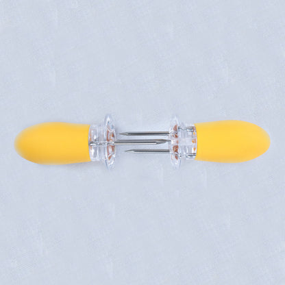 Soft Grip Jumbo Corn Holders - Set of 2 Pairs