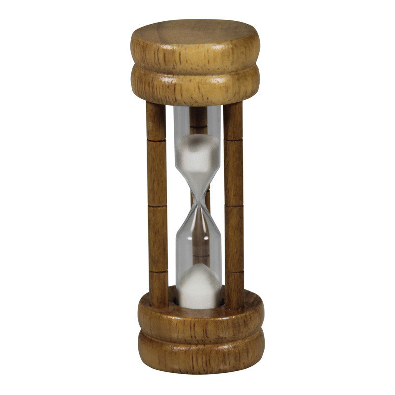 3 Minute Wooden Egg Timer  - Traditional