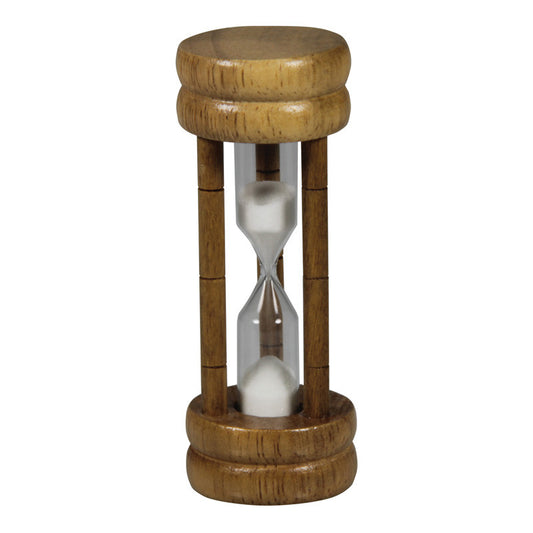 3 Minute Wooden Egg Timer  - Traditional