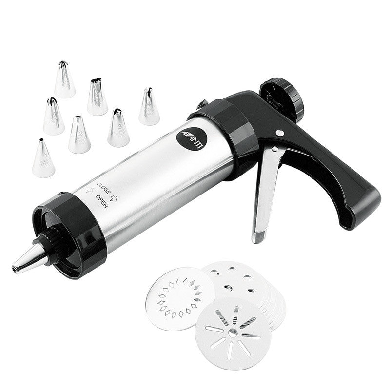 Cookie Press And Icing 22 Piece Set In Luxury Box