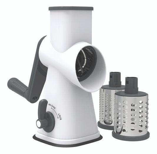 Table Top Drum Grater With 3 Blades
