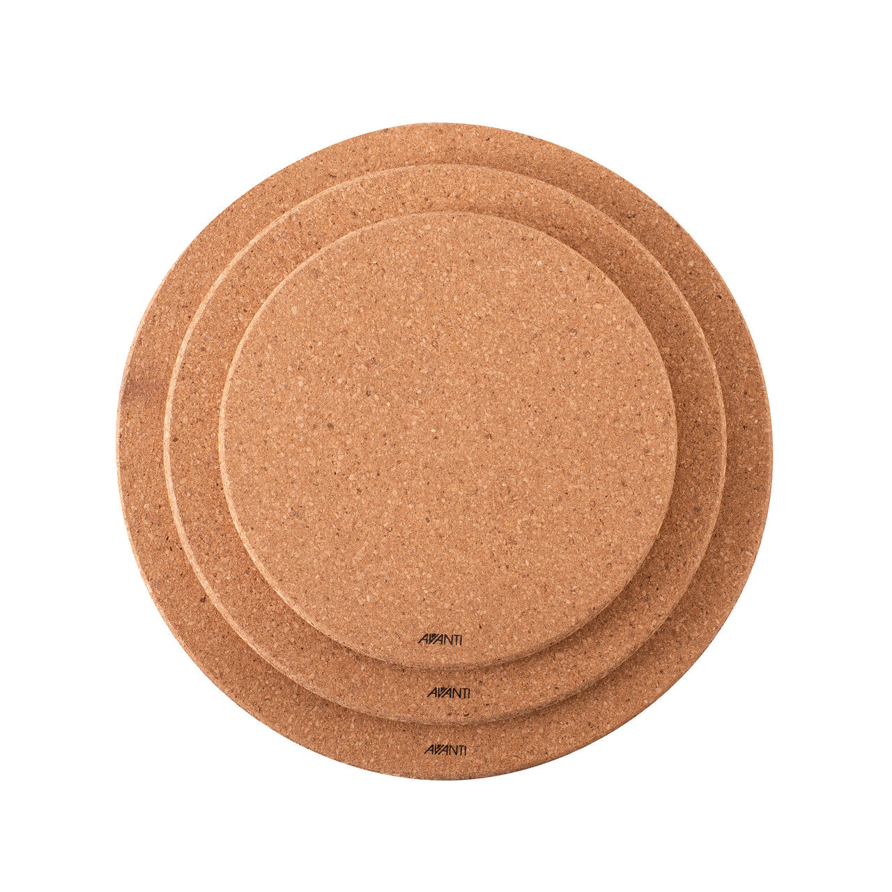 Round Cork Trivet Set, with Magnets