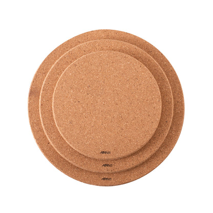 Round Cork Trivet Set, with Magnets