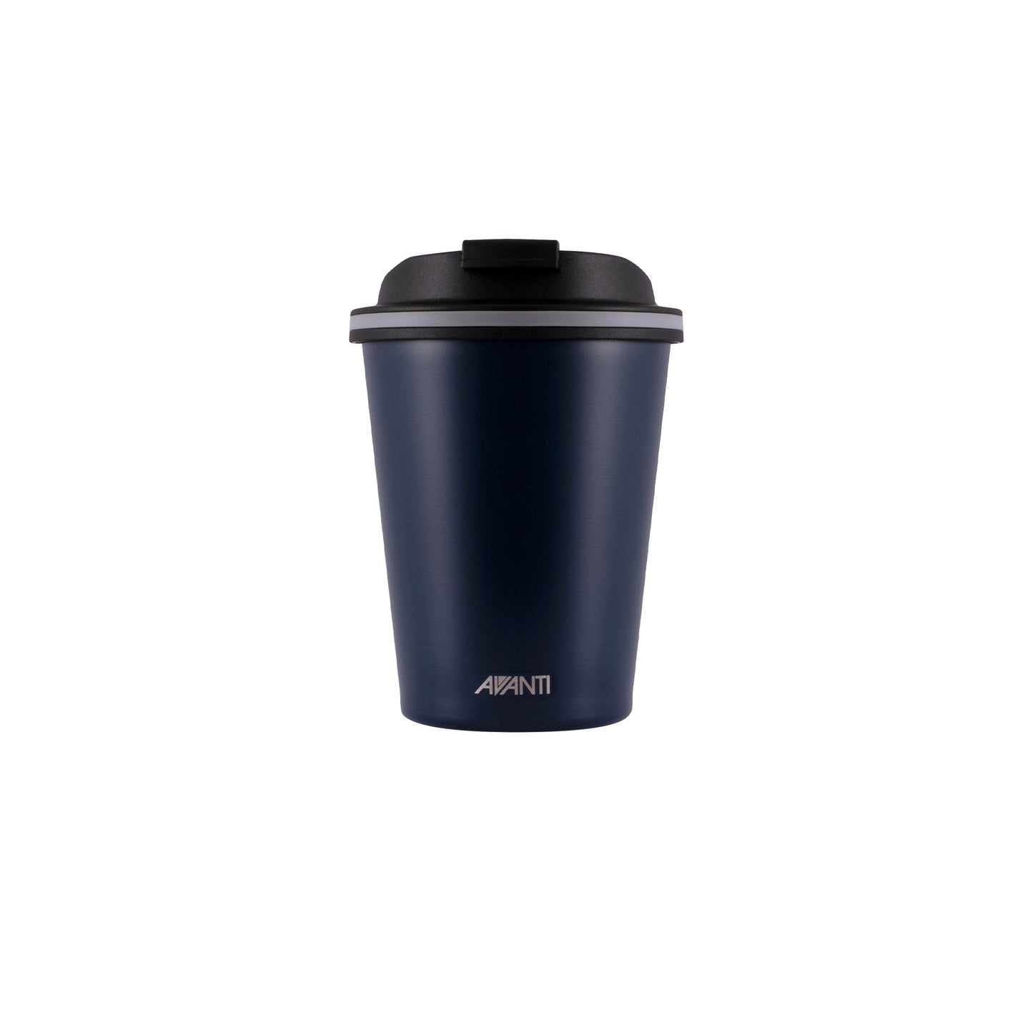 Double-wall insulated cup with lid, 236ml, navy finish