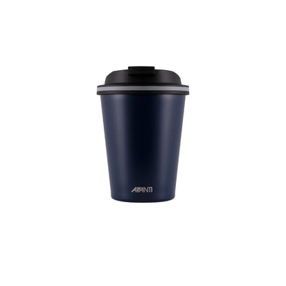 Double-wall insulated cup with lid, 236ml, navy finish