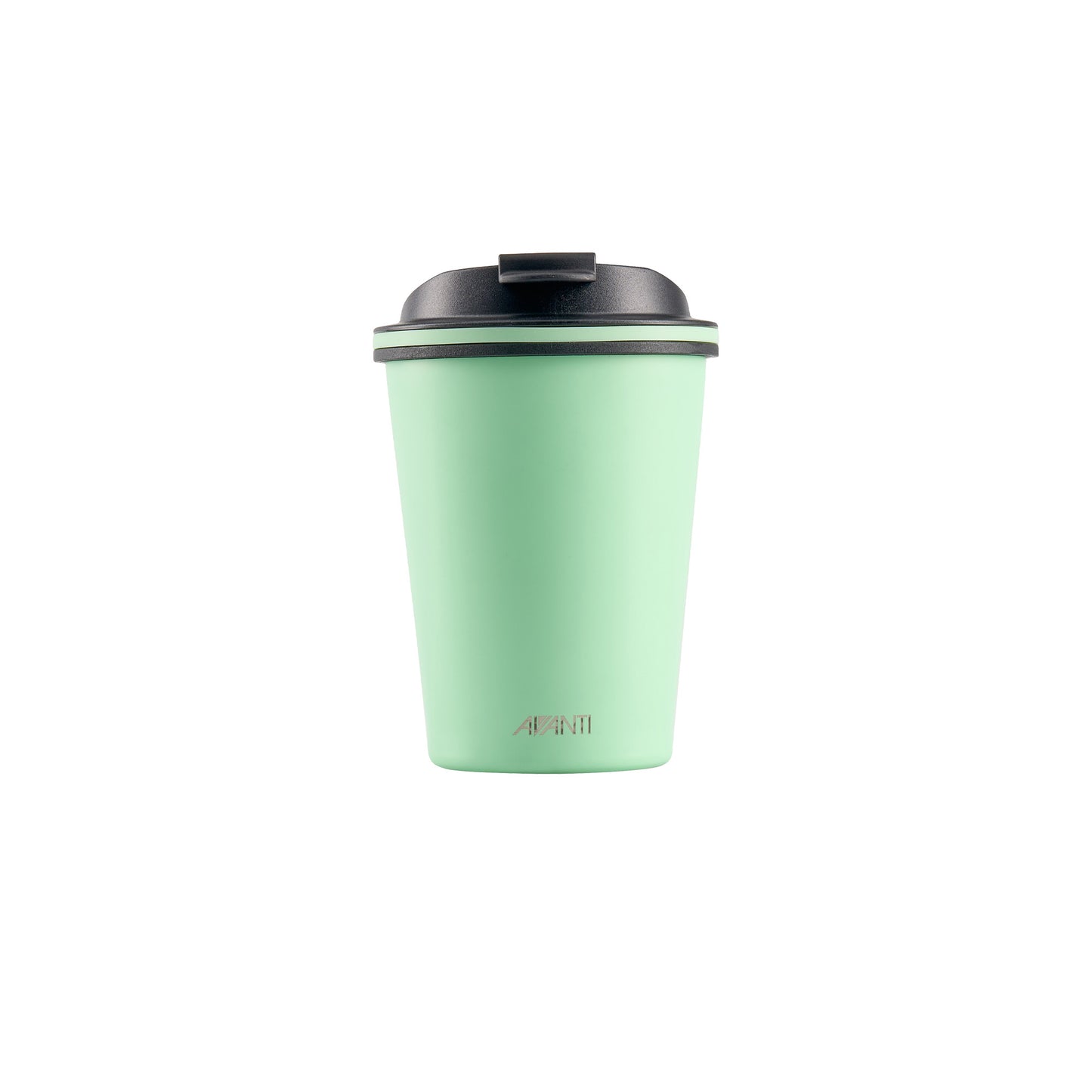 Double-wall insulated cup with lid, 236ml, mint green finish