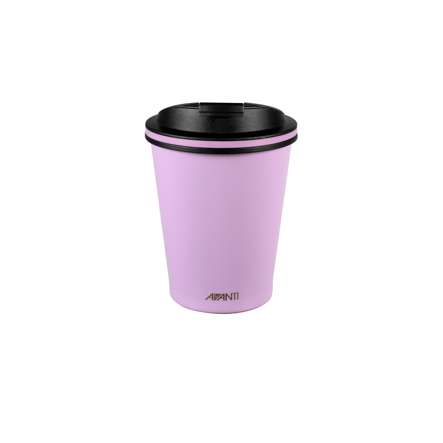 Double-wall insulated cup with lid, 236ml, lavender finish