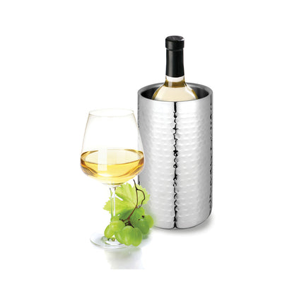 Hammered Double Wall Wine Bottle Cooler
