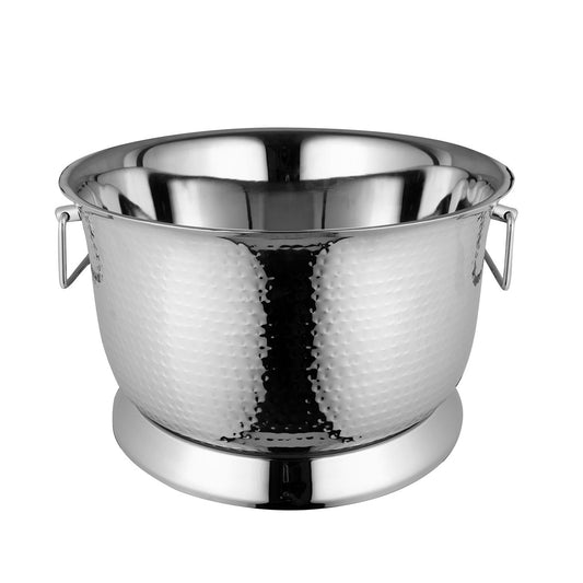 Hammered Double Wall Round Party Tub