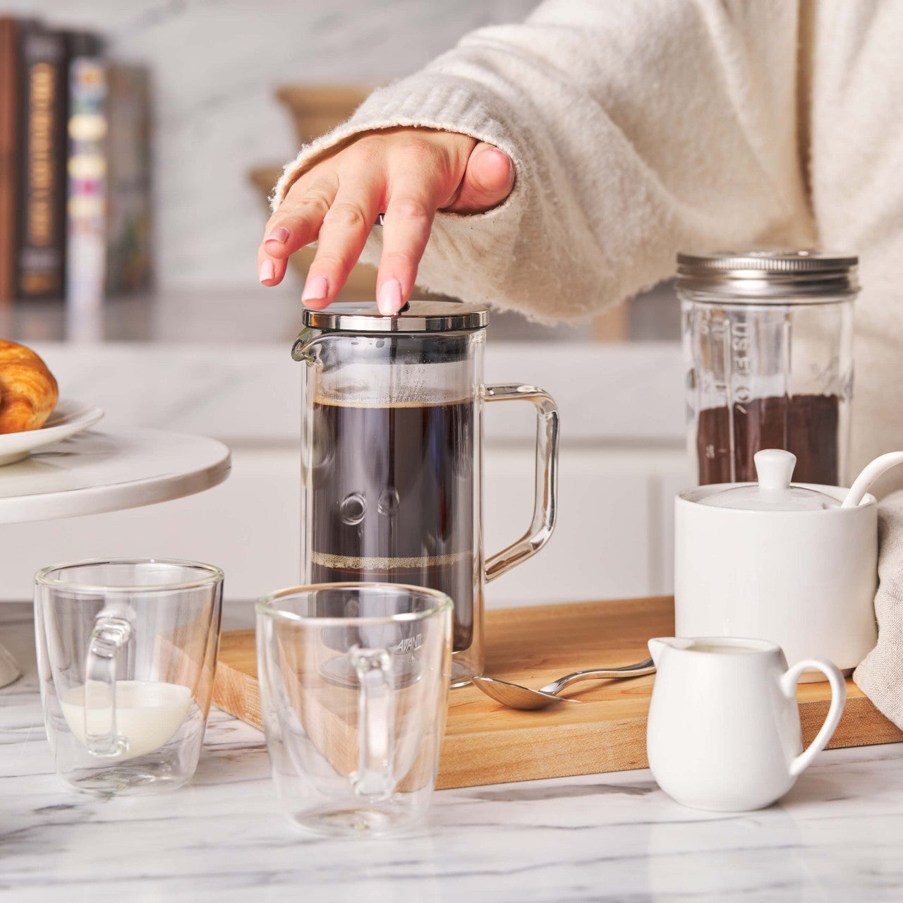 Capri Double Wall Coffee Plunger