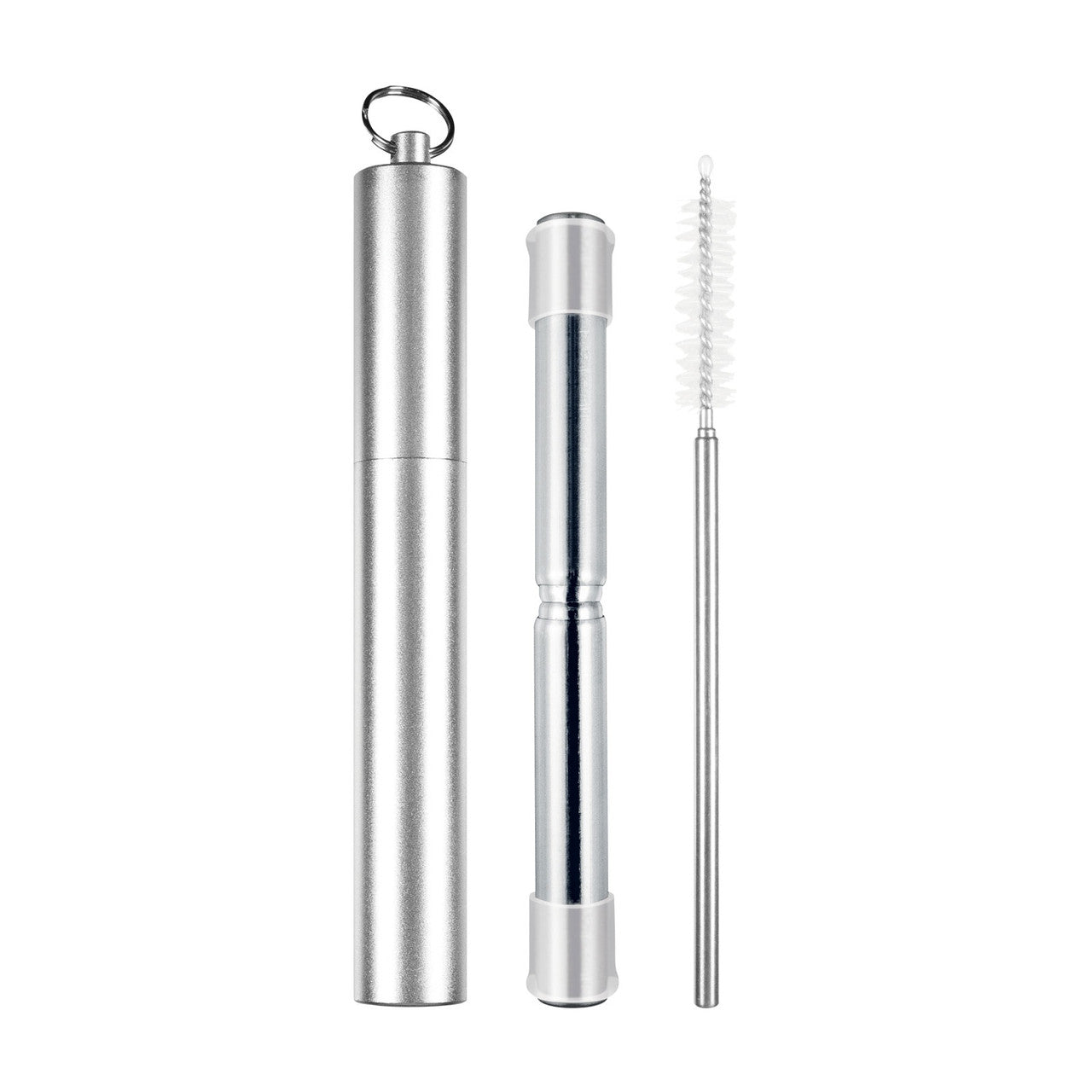 Telescopic Travel Straw, with Silicone Tips