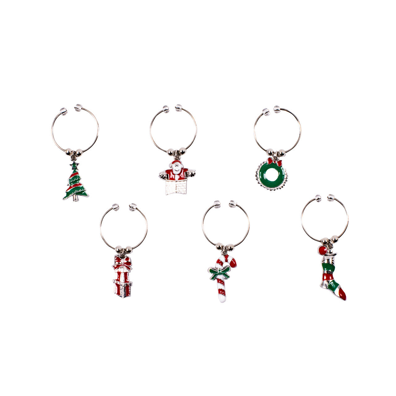 Wine Charms - Christmas