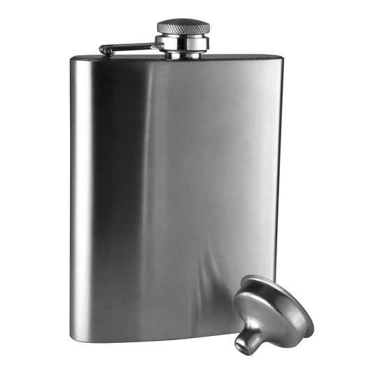 Classic Hip Flask, with Funnel