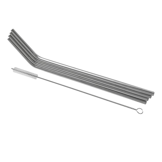 Stainless Steel Straws, with Cleaning Brush