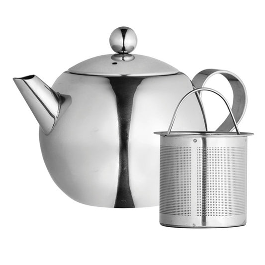Nouveau Teapot, with Laser Etched Infuser