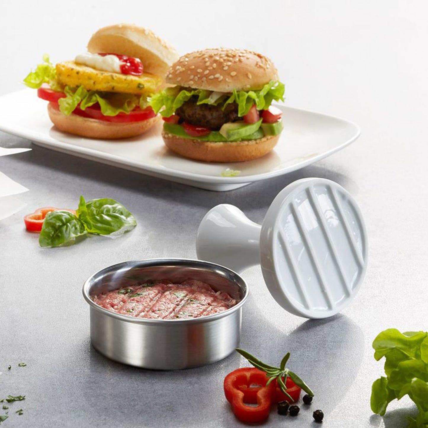 SPARK Party Burger Press