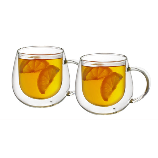 Huggie Double Wall Mug Set