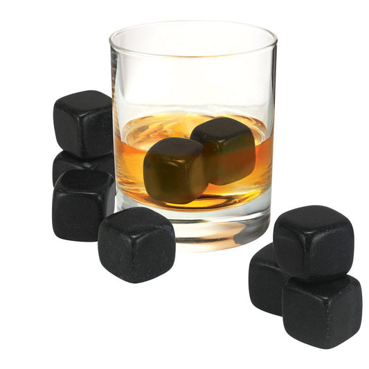 Whisky Rock Set With Velvet Pouch and Box