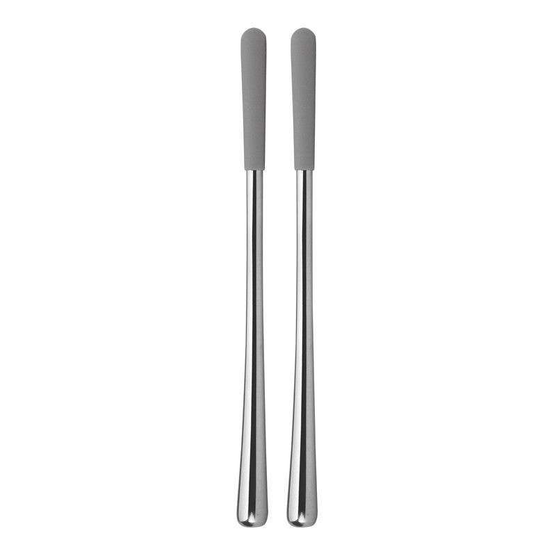 Stainless Steel Swizzle Sticks - Set of 2