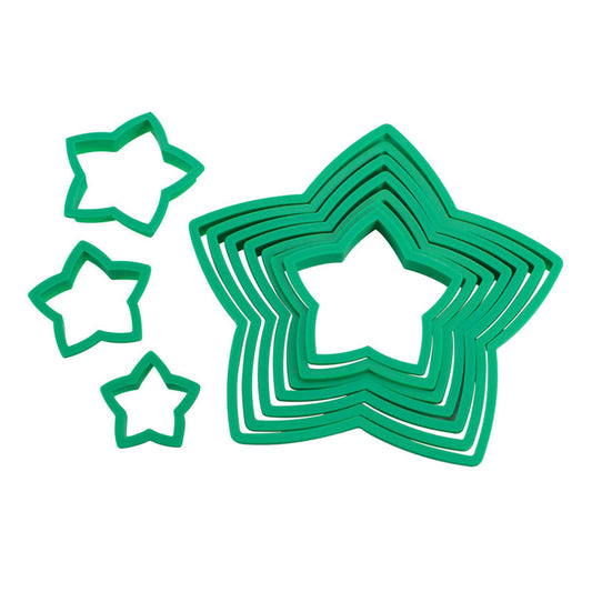 Star Christmas Tree Cookie Cutter Set