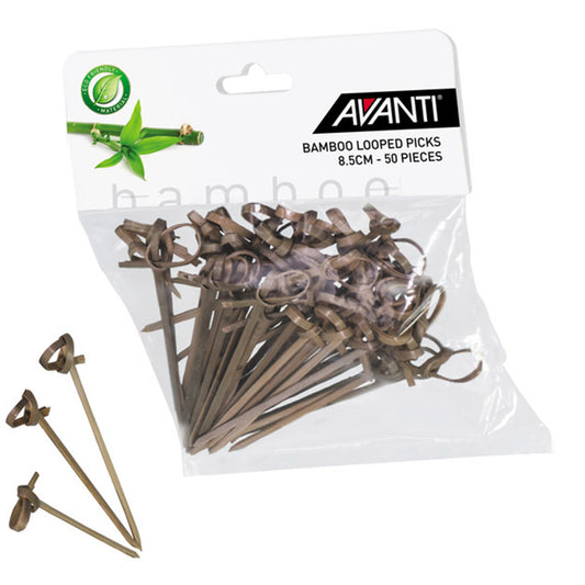 Bamboo Looped Picks