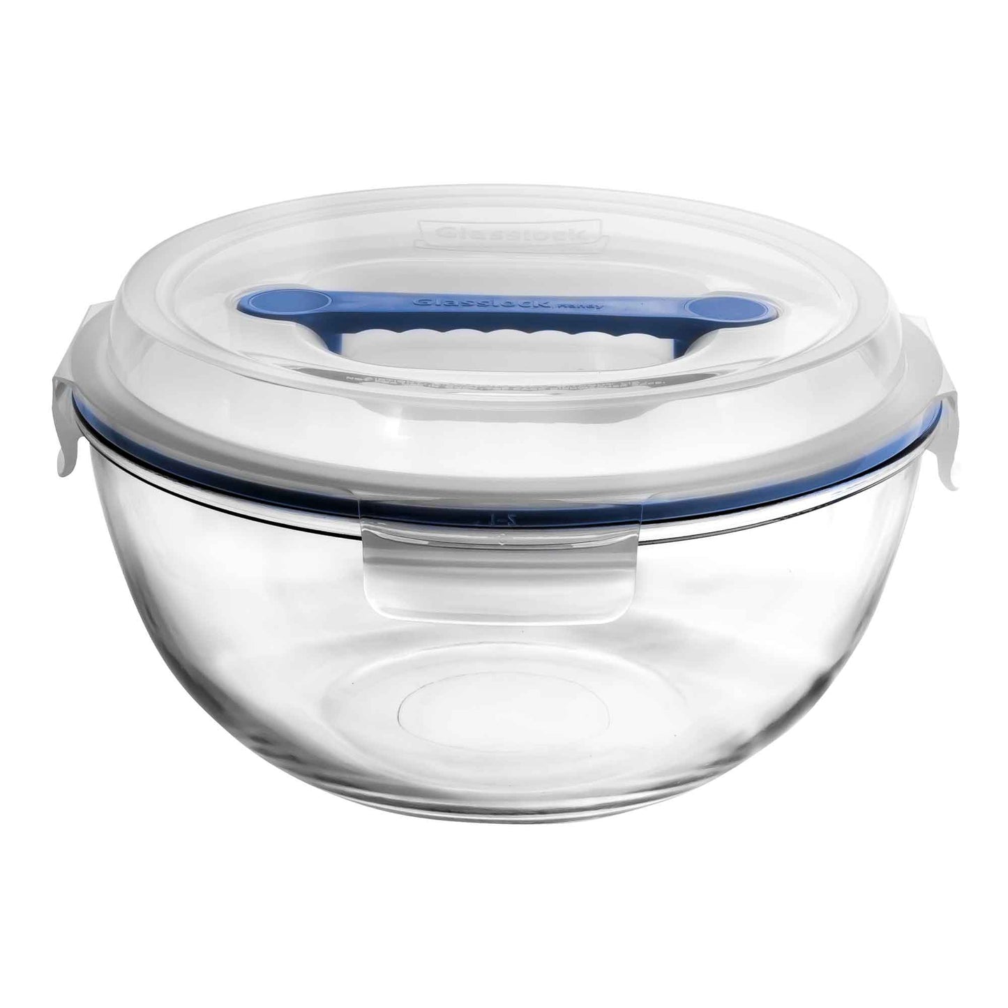 Glasslock Round Handy Tempered Glass Mixing Bowl