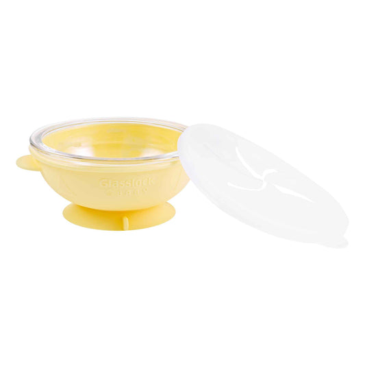 Glasslock Silicone and Glass Suction Bowl