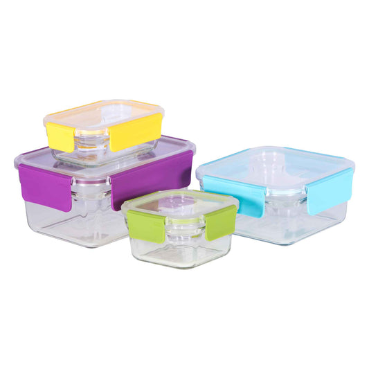 Glasslock 4 Piece Premium Oven Safe Set