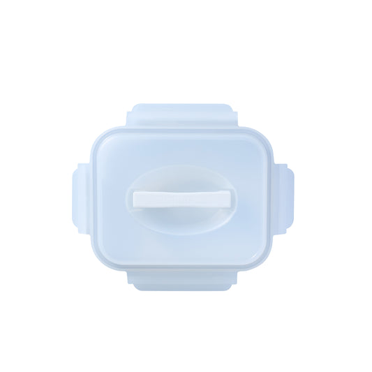 Glasslock rectangular replacement food lid with white latch