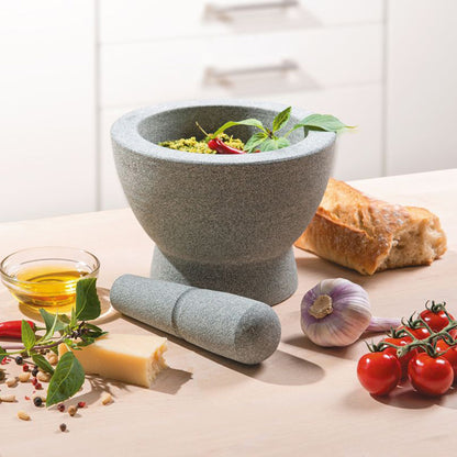 CRUNCHY Double Sided Granite Mortar