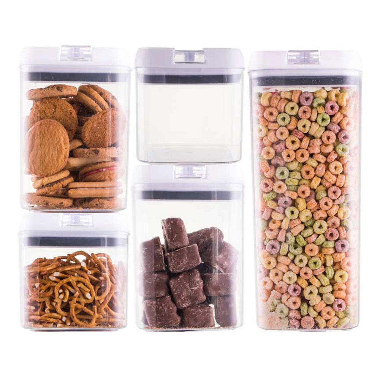 Flip Top Storage Container Set