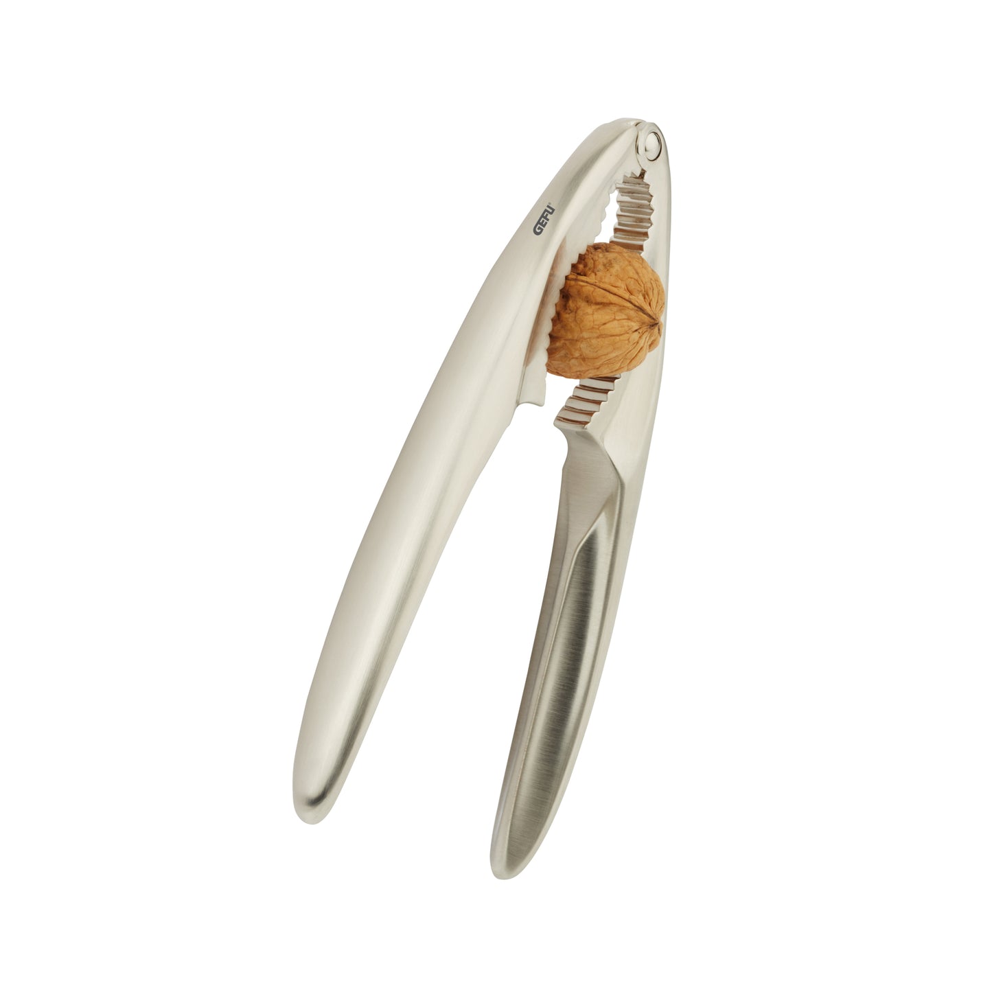 CLASSICO nut cracker, cream and stainless steel, hinged handle with shell-gripping jaws