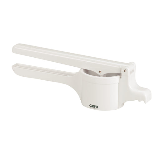White potato and spaetzle press with lever handle and outlet, GEFU