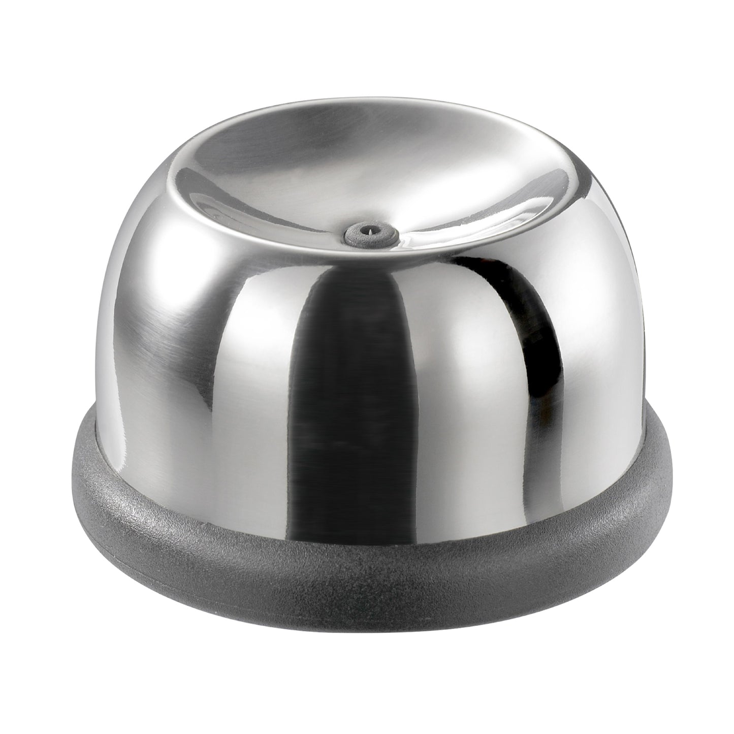PERFO Egg pricker with stainless-steel dome and pointed pin tip, gray base