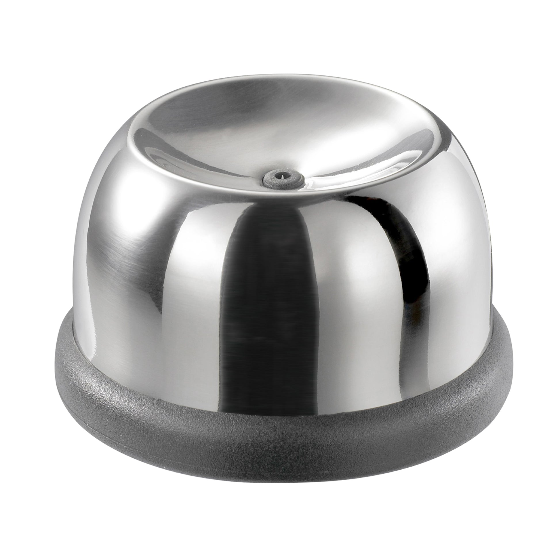 PERFO Egg pricker with stainless-steel dome and pointed pin tip, gray base