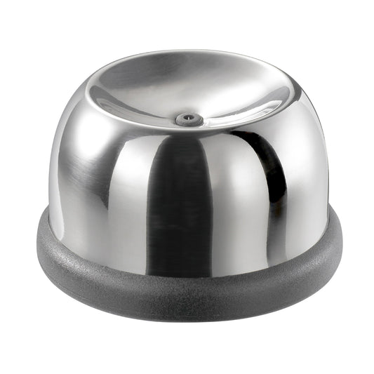 PERFO Egg pricker with stainless-steel dome and pointed pin tip, gray base