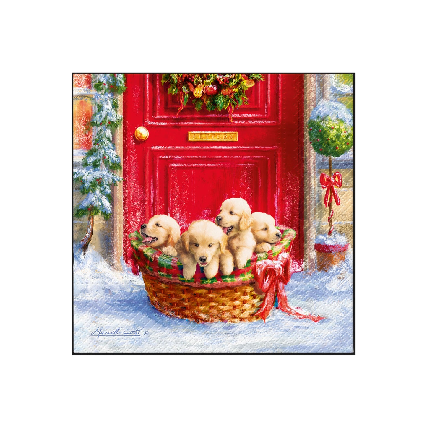 PAW Christmas Traditions Collection Napkins